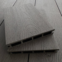 black composite decking