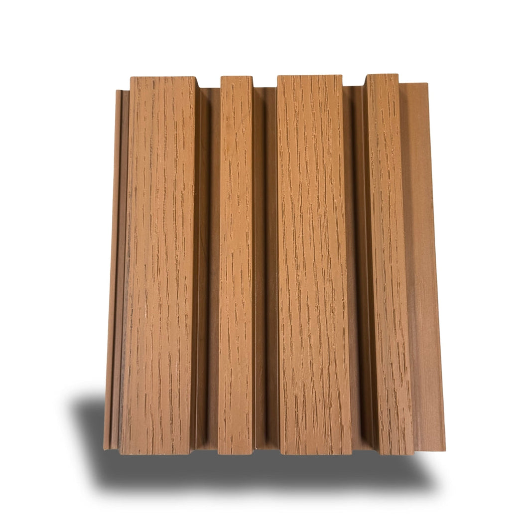 dualine teak wall cladding