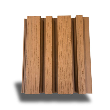 dualine teak wall cladding