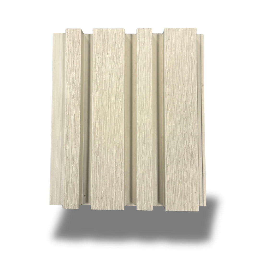 white composite wall cladding