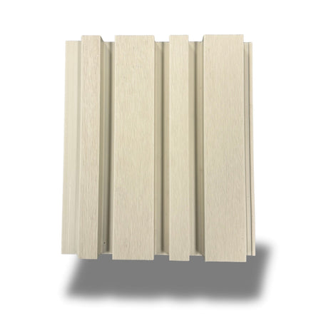 white composite wall cladding
