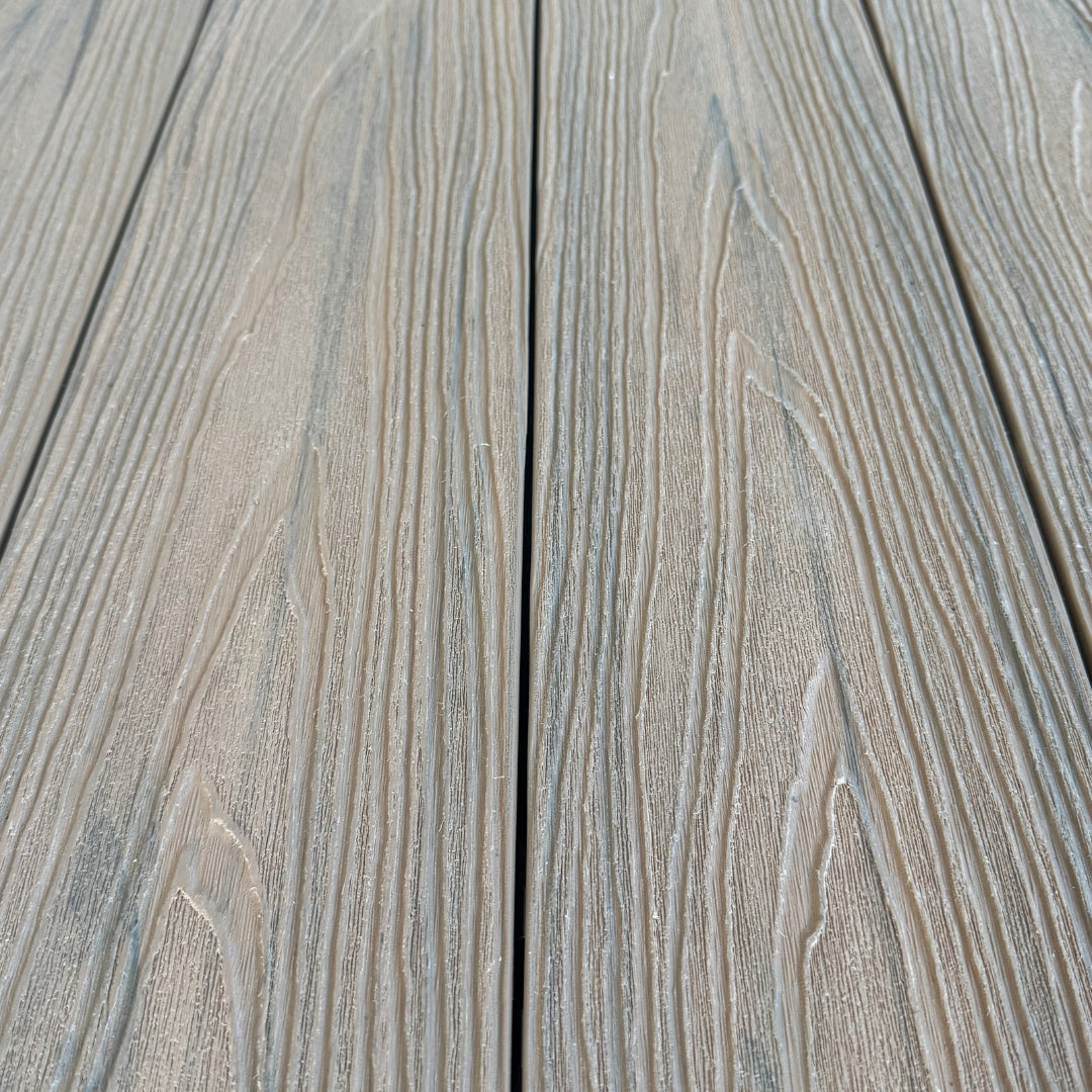 composite decking ash grey coextrusion decking
