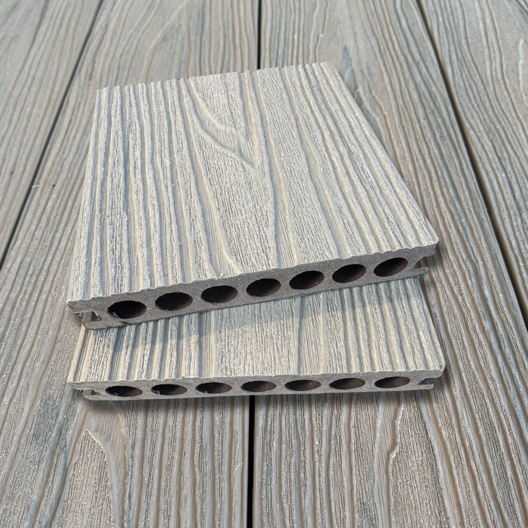 coextrusion composite deck ash grey decking