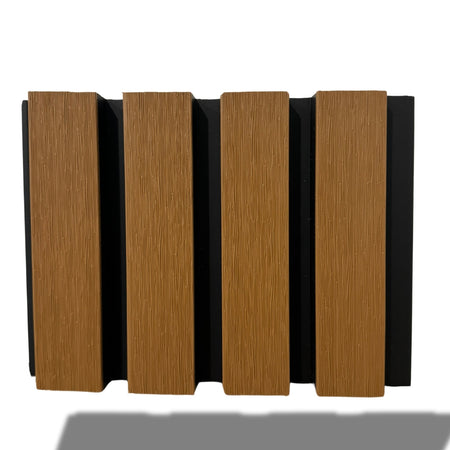 teak extra large composite cladding wall decor