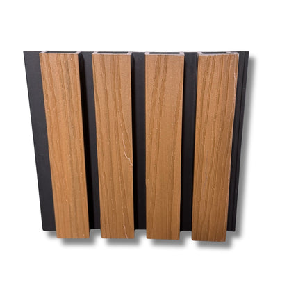 grande textured teak composite cladding