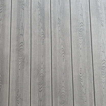grey composite decking