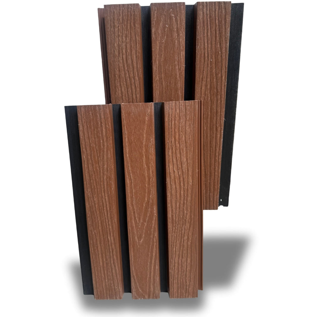 mahogany co extrusion composite wall cladding