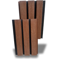 mahogany co extrusion composite wall cladding
