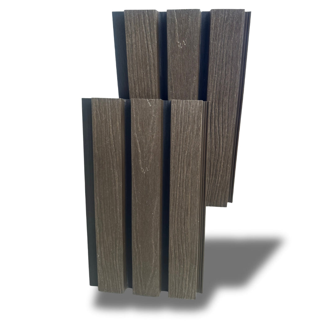 natural looking ebony exterior composite wall cladding