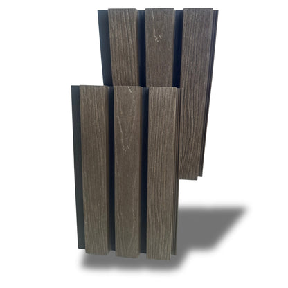 natural looking ebony exterior composite wall cladding