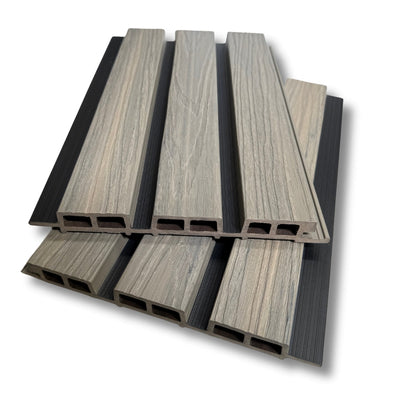 natural looking ivory exterior composite wall cladding