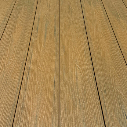 composite decking coextrusion decking teak